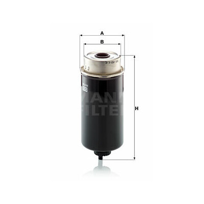 Filtro carburante MANN-FILTER WK 8161