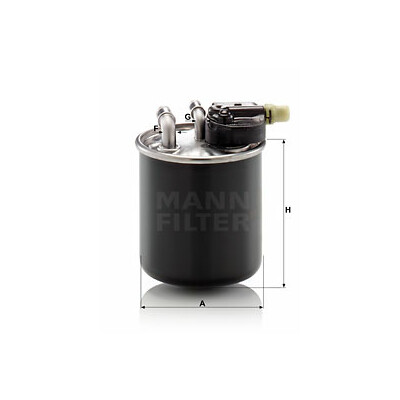 Filtro carburante MANN-FILTER WK 820/22