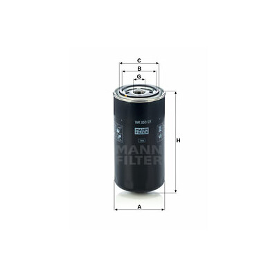Filtro carburante MANN-FILTER WK 950/21