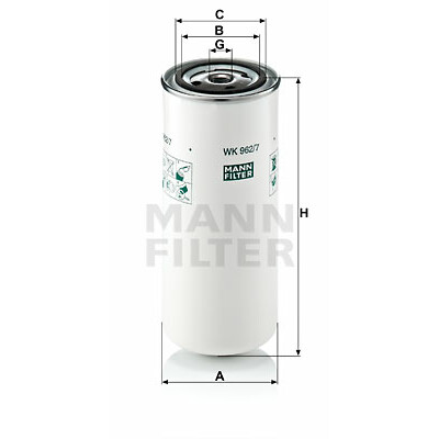 Filtro carburante MANN-FILTER WK 962/7