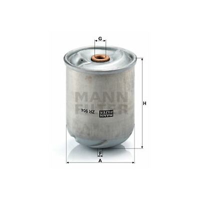 Filtro olio MANN-FILTER ZR 904 x