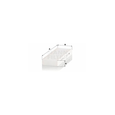 Filtro aria abitacolo MANN-FILTER CU 26 025-2