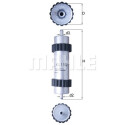 Filtro carburante MAHLE ORIGINAL KL 1102