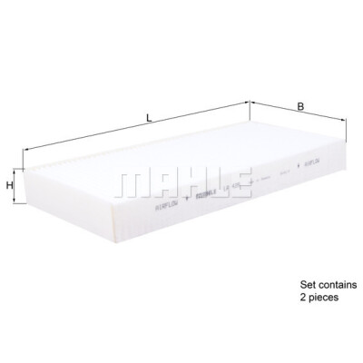 Filtro aria abitacolo MAHLE ORIGINAL LA 426/S