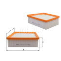 Filtro aria MAHLE ORIGINAL LX 4638