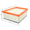 Filtro aria MAHLE ORIGINAL LX 4297/1