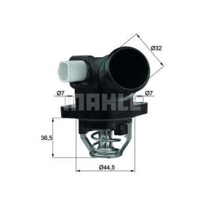 Termostato, liquido di raffreddamento MAHLE ORIGINAL TM 32 103
