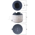 Filtro aria MAHLE ORIGINAL LX 4249