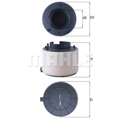 Filtro aria MAHLE ORIGINAL LX 4249