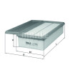 Filtro aria MAHLE ORIGINAL LX 3345