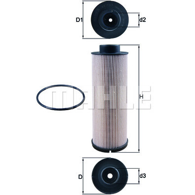 Filtro carburante MAHLE ORIGINAL KX 73/1D