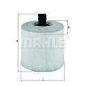 Filtro aria MAHLE ORIGINAL LX 3015/16
