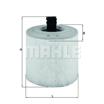 Filtro aria MAHLE ORIGINAL LX 3015/16