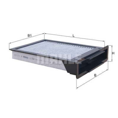 Filtro aria abitacolo MAHLE ORIGINAL LAK 304