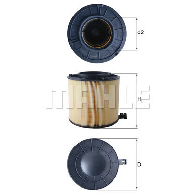 Filtro aria MAHLE ORIGINAL LX 4406