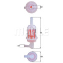 Filtro carburante MAHLE ORIGINAL KL 33