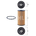 Filtro olio MAHLE ORIGINAL OX 1308D