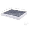 Filtro aria abitacolo MAHLE ORIGINAL LAK 675/2/S