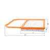 Filtro aria MAHLE ORIGINAL LX 4632