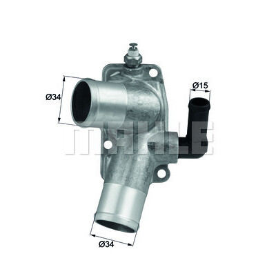 Termostato, liquido di raffreddamento MAHLE ORIGINAL TI 44 92D