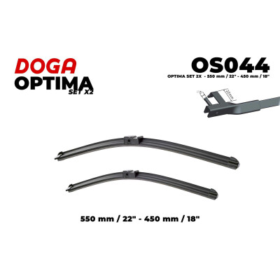 Spazzole tergicristallo DOGA OS044