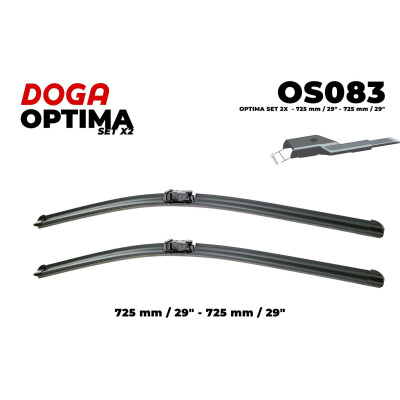 Spazzole tergicristallo DOGA OS083