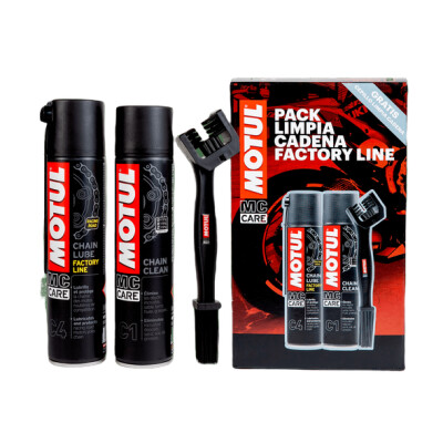 Confezione detergente per catene Motul Factory Line MOTUL 109919