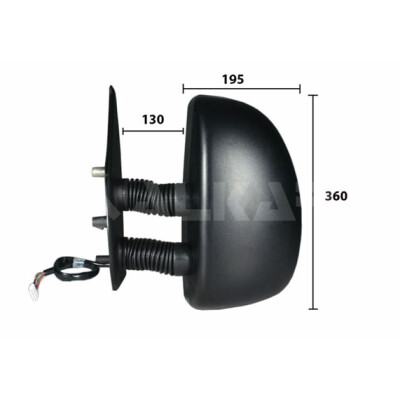 Specchietto retrovisore esterno ALKAR 9256961