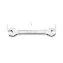Chiave a doppia estremità cromata lucida 21 x 23 mm