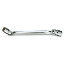 Chiave a bussola poligonale snodata bifacciale 20 X 22 MM diametro 27,4 MM