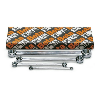 Set di 4 chiavi doppie dritte per viti con profilo Torx®