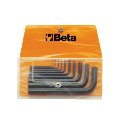 Set di 10 chiavi esagonali offset in una busta BETA 18000960650
