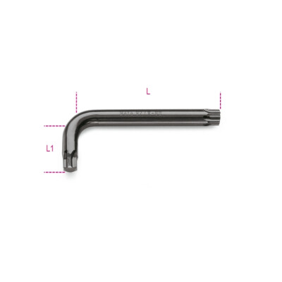 Chiave maschio disassata per viti a brugola Torx® T10
