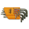 Set di 8 chiavi offset per viti a testa Torx(R) con supporto