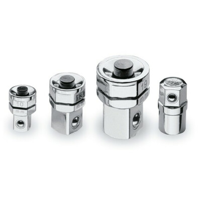 Set di 4 adattatori a cricchetto: 1 adattatore bit 3 adattatori a sgancio rapido