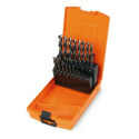 ?Set di 19 punte quadrate in acciaio HSS, AISI M2, rettificate