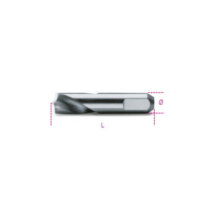 Fresa speciale per punti di saldatura in acciaio HSS rettificato diametro 8 MM