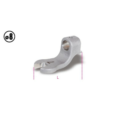 Chiave fissa per unione barre dinamometriche 8 MM 9 MM