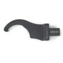 Chiave a gancio per barre dinamometriche con snodo rettangolare 28 - 36 MM