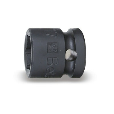 Bussola a impatto con quadro 1/2 femmina, esagono incassato, serie compatta, fosfatata 22 MM diametro 31,8 MM