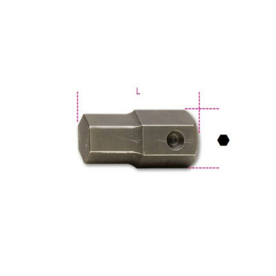 Punta a impatto maschio esagonale, unione da 32 mm