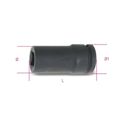 Avvitatore a bussola, serie lunga 19MM diametro 35MM