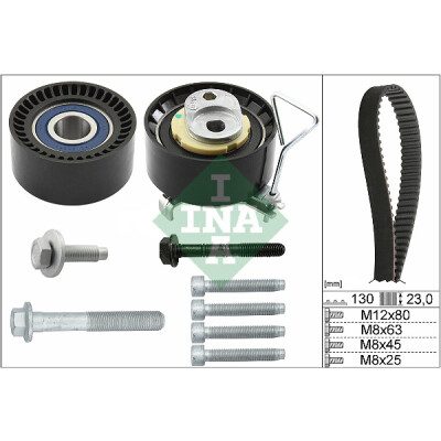 Kit cinghie dentate