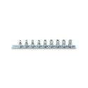 Set chiavi a bussola con quadro femmina 1/4&quot; cromato
