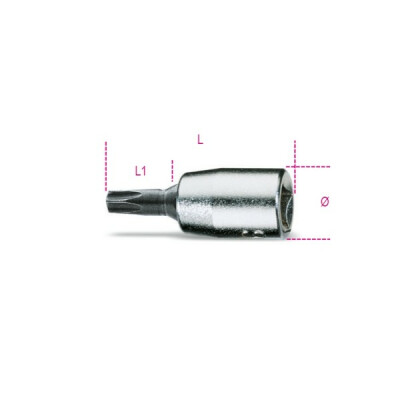 Presa maschio per viti con impronta Torx® T6
