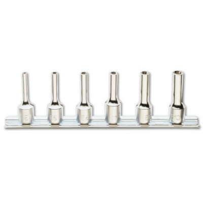 Set di 6 bussole lunghe per viti con profilo Torx® nel supporto