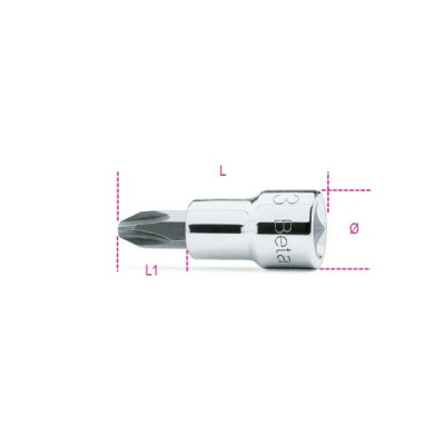 Bussola per cacciavite per viti a croce Phillips® PH 2