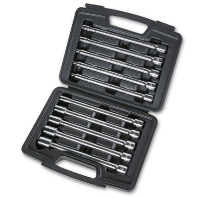 Set di 10 bussole lunghe per viti a profilo Torx® in valigetta di plastica