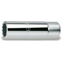 Chiave a tubo tipo lungo bocca poligonale 1/2&quot; diametro 19 MM