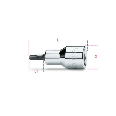 Presa maschio per viti ad esagono incassato Torx® T70L